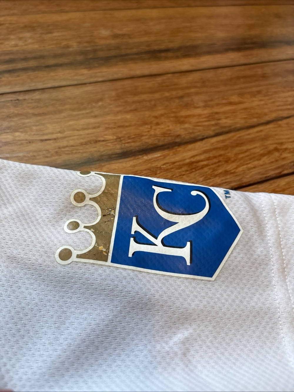Majestic Youth Kid #4 Alex Gordon Kansas City Royals Baseball Jersey Sz 10/12 - Picture 6 of 9